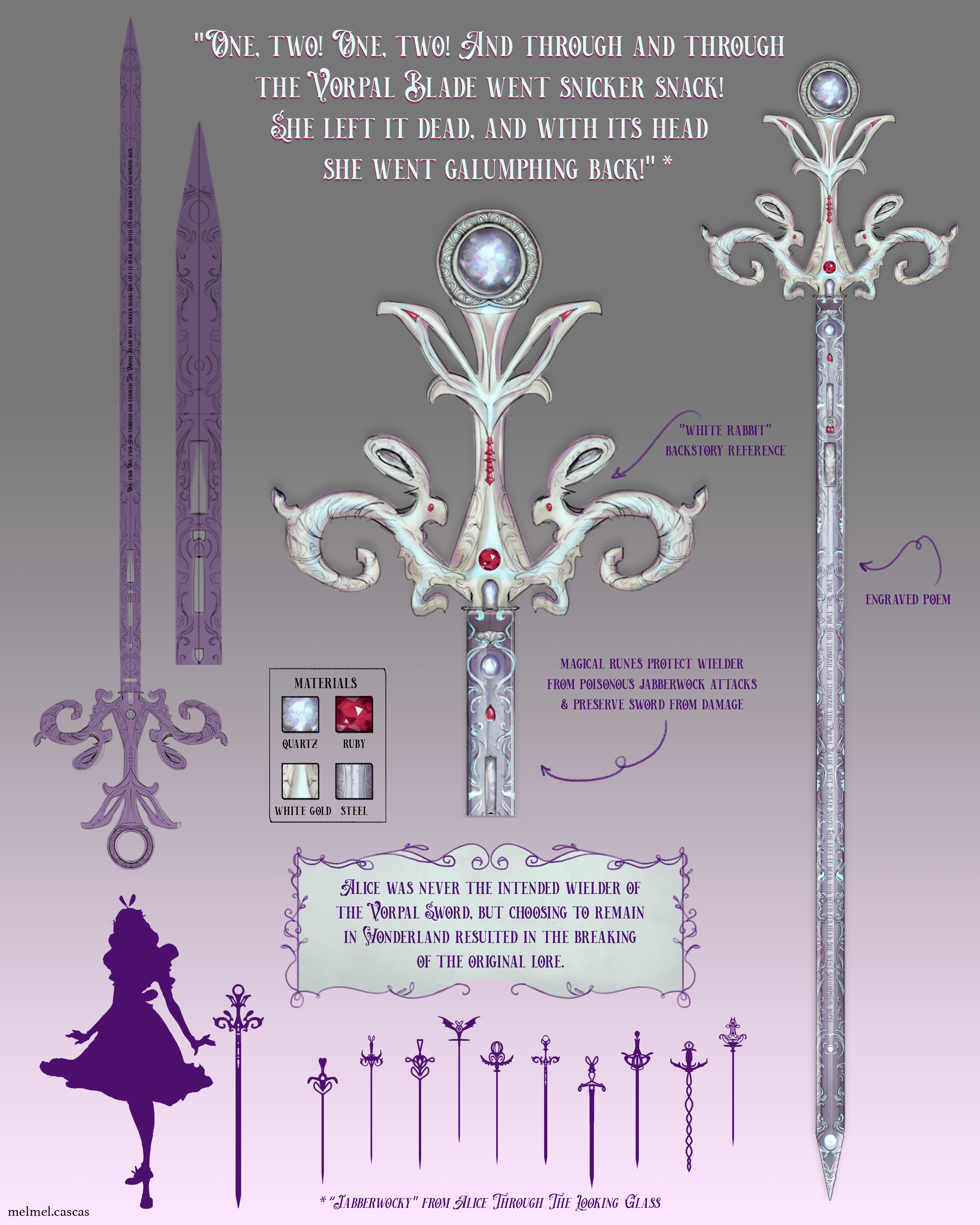design for the vorpal sword