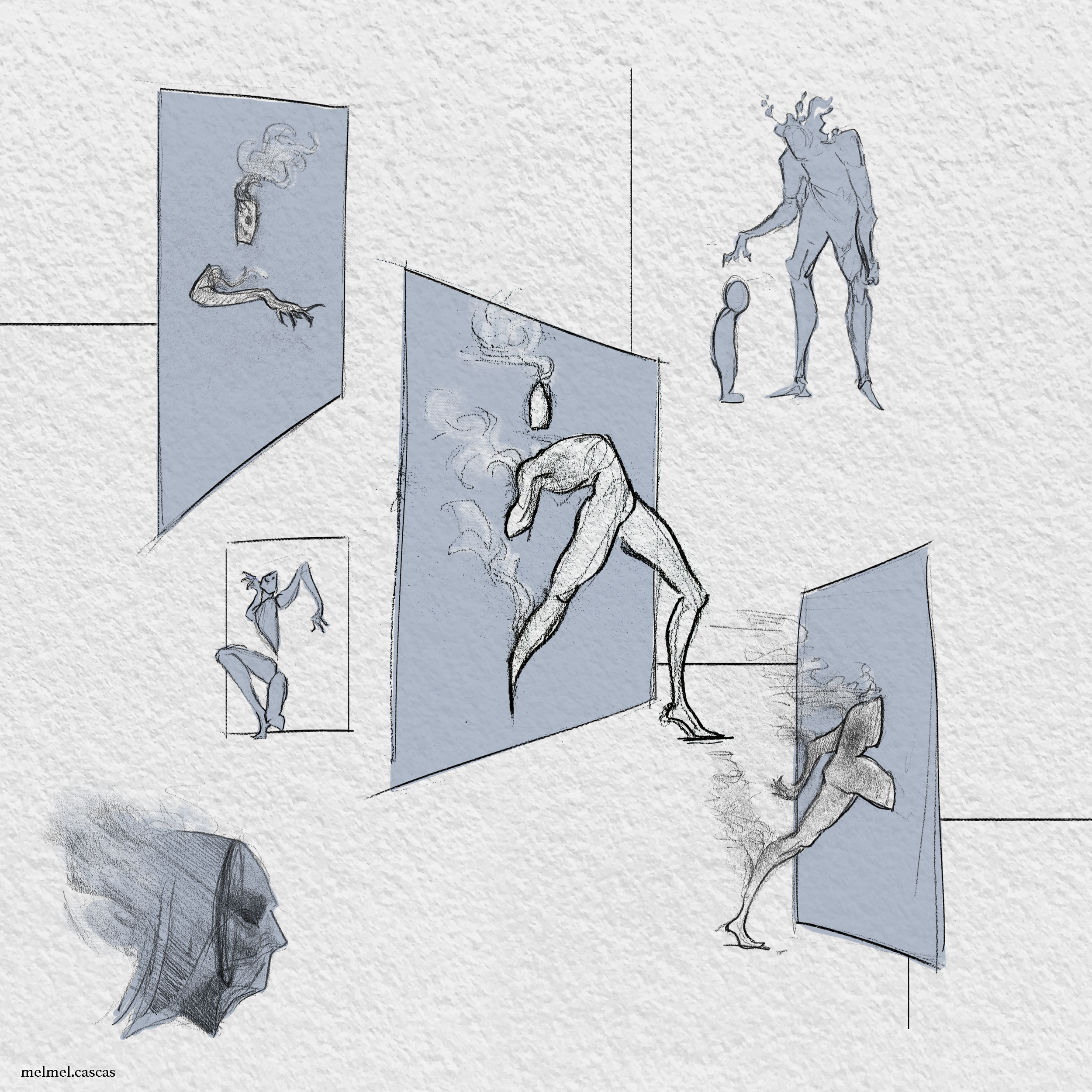 sketches of movement